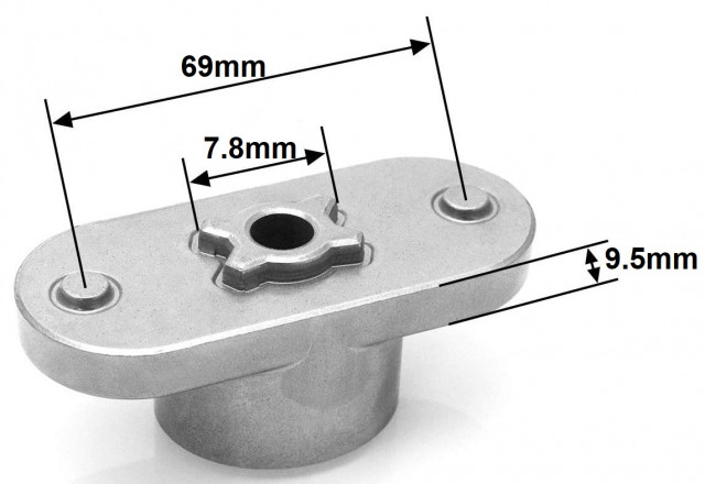 Suport cutit masina tuns iarba MTD 40PO, 40PB, 46P, 46PO, 46SPT, NC51, 48P, 48PO, 51T, 51BO, 508N, 53SPK, 53SPB [2]