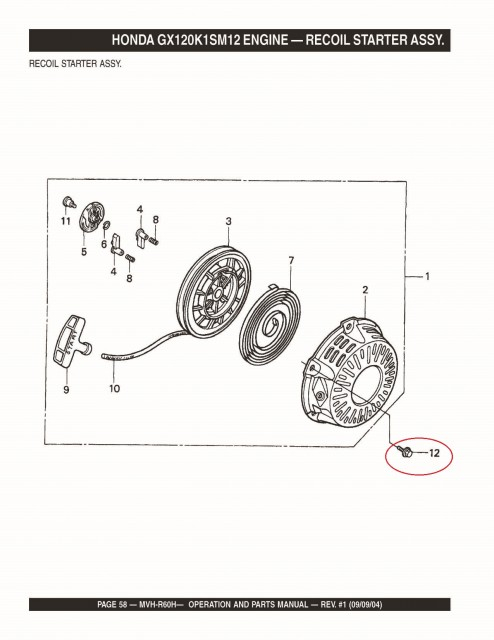 Suruburi prindere demaror motoutilaje (set 10 buc) [2]