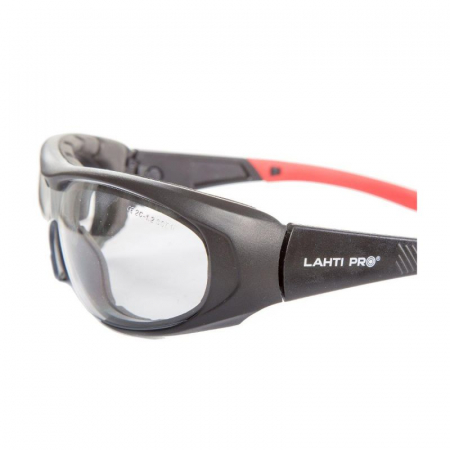 Ochelari de protectie Lahti Pro, captuseala pentru confort, rezistenta mecanica clasa F [2]