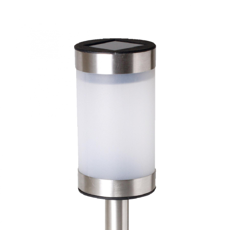 Iluminare - *PROMO*Lampa de gradina cu baterie solara, metalica, multicolor, ziua se incarca, noaptea lumineaza