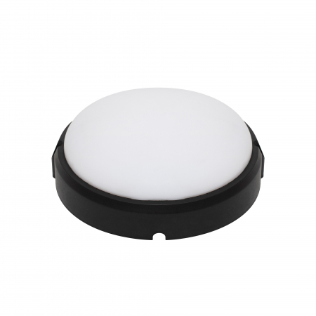 Iluminare - Aplica/plafoniera LED, rotunda 18W, 4000K, negru
