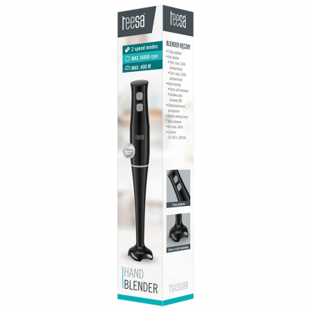 Blender de Mână Negru 400W Teesa [5]