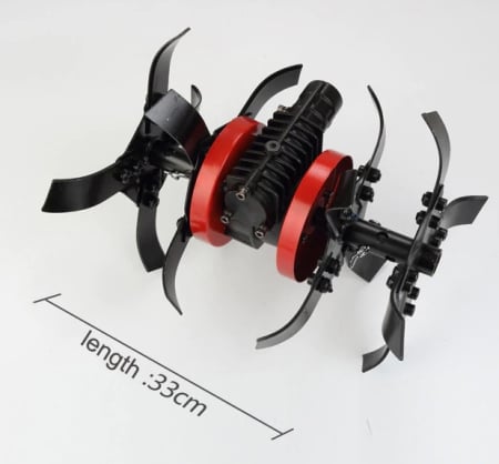 Piese motocoasa  - Accesoriu motocoasa "cultivator" (28mm-9dinti) Calitate superioara
