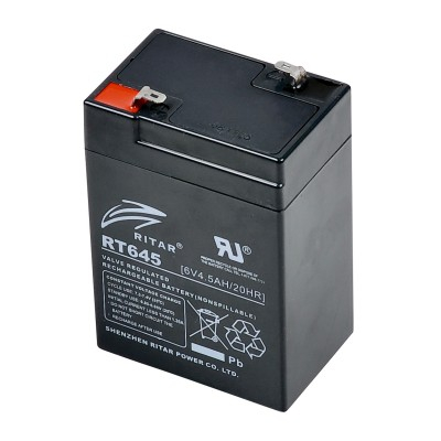 Scule si utilaje constructie - Acumulator cu plumb 6 V / 4,5 Ah 70 x 47 x 101 mm