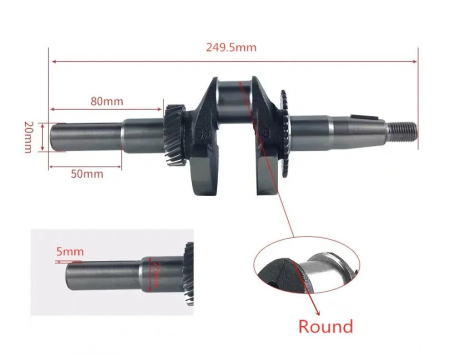  Ambielaj si componente motoutilaje - Ambielaj Honda GX 140, GX 160, GX 200 (pana)