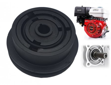  Ambreiaje motosapa - Ambreiaj compatibil Honda 128 x 19 mm (1 canal - 13mm)