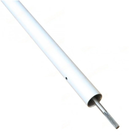  Tija / Teava transmisie motocoasa - Ax angrenaj + teava motocoasa 7 dinti Ø 28mm