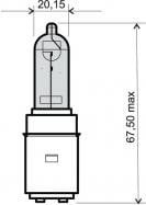Bec far scuter, Atv halogen 2 faze (lumina albastra) [1]