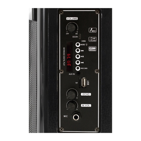 Boxa Party, 165 mm, acumulator, BT, LED 80 - 20000 Hz [1]
