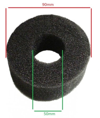 Piese motoutilaje  - Burete filtru aer umed Honda Gx 390 (13CP)