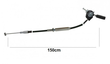  Cabluri acceleratie, frana motoutilaje - Cablu acceleratie + maneta universal motocultor 150cm