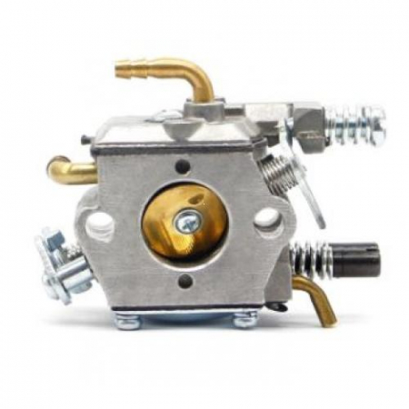 Carburatoare / kituri reparatie - Carburator pentru drujbe chinezesti 4500 5200 5800 cu pompita si 3 tevi de metal