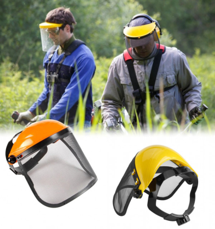 Piese motocoasa  - Casca protectie motocoasa - viziera de plasa