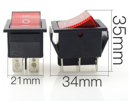 Comutator dublu 15A 250V [1]