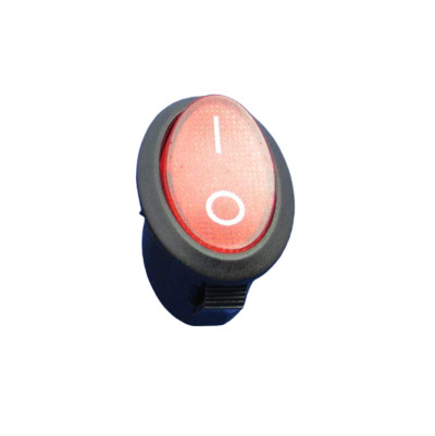 Piese schimb scule electrice, bormasina  - Comutator simplu 6A 250V (oval)