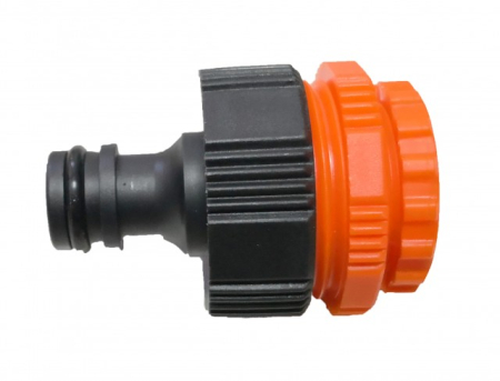 Unelte de gradinarit si accesorii gradina  - Conector intre furtun gradina si robinet (cu 3 adaptoare)