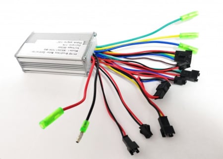  Piese kit conversie bicicleta electrica - Controller bicicleta electrica 36V (pentru motor de 350W)