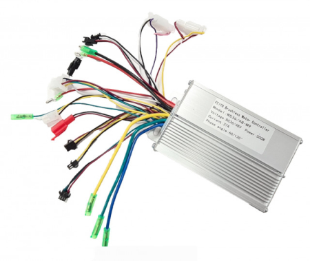  Piese kit conversie bicicleta electrica - Controller bicicleta electrica 48V (pentru motor de 500W)