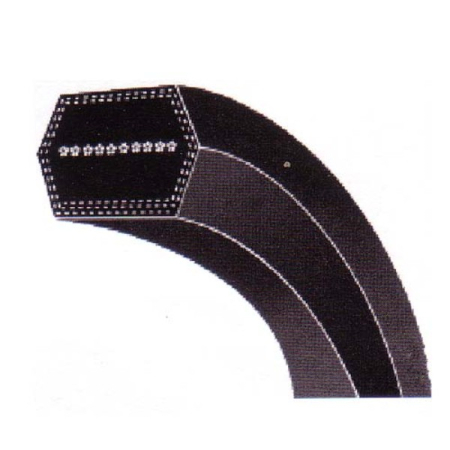 Piese masina de tuns iarba  - Curea transmisie Castel Garden TC92, Honda HF2113, Viking MT540
