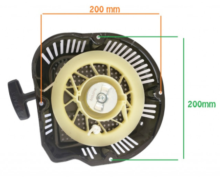 Demaror motocultor 188F (13-15 CP) [0]