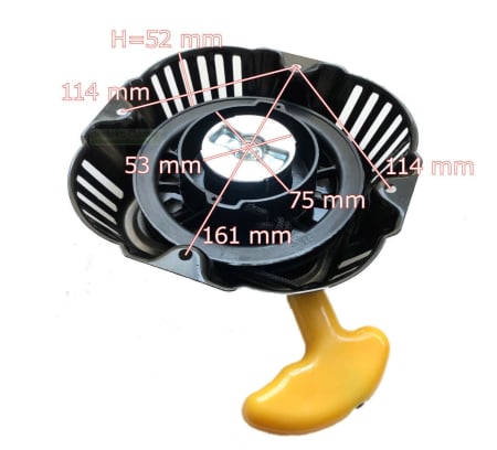 Demaror motosapa, motopompa, generator Loncin LC165F, LC170F [1]