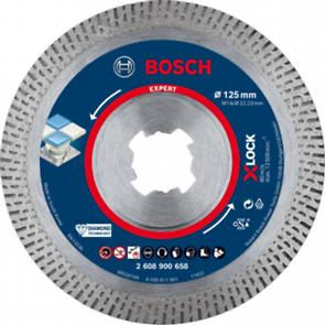 Discuri - Disc de tăiere diamantat EXPERT HardCeramic X-LOCK, 125 x 22,23 x 1,4 x 10 mm