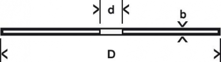 Disc de tăiere drept Standard pentru Inox, 125mm [1]