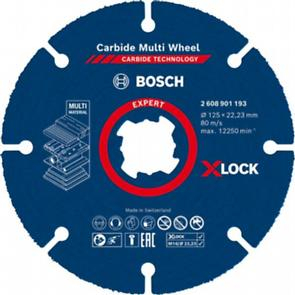 Discuri - Disc de tăiere X-LOCK EXPERT Carbide Multi Wheel, 125 mm, 22,23 mm