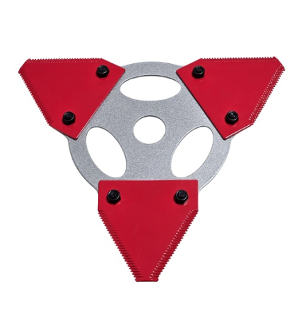  Disc motocoasa - Disc motocoasa cu 3 cutite (zimtate)