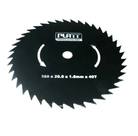 Disc taietor motocoasa 250mm x 25.4 40dinti (simplu) [1]