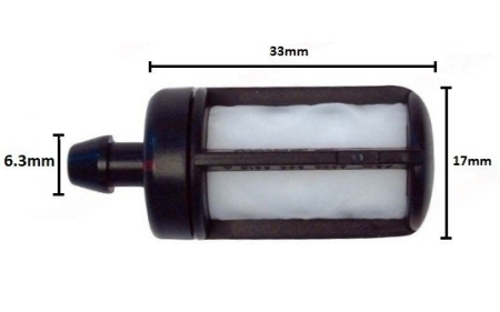 Piese drujba  - Filtru benzina compatibil Stihl 6.3mm