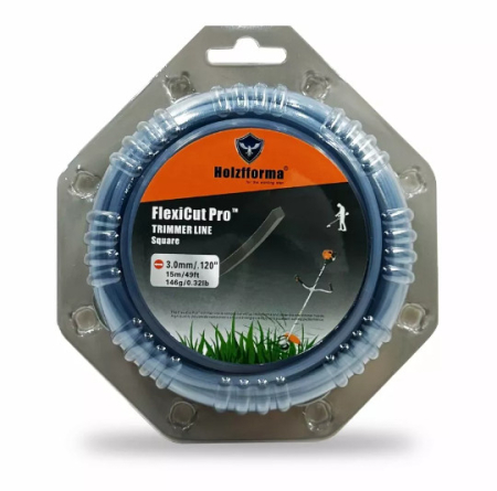 Piese motocoasa  - Fir motocoasa Holzfforma FlexiCut 3mm x 15m (sectiune patrata)