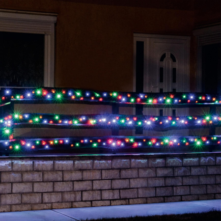 Accesorii pentru locuinta - Ghirlanda cu LED-uri, 500 LED color, lumina statica, pt exterior