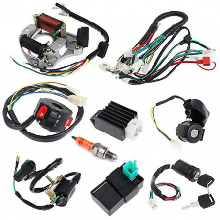 Piese de schimb - Instalatie electrica completa (ATV 110cc) 9 in 1