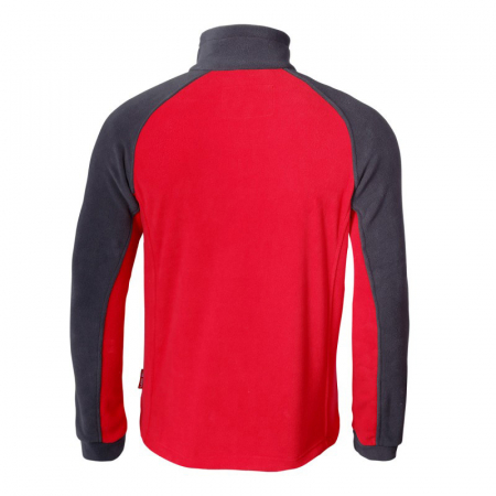 Echipamente de protectie - Jacheta polar Lahti Pro, anti scamosare, talie ajustabila, protectie impotriva vantului, rosie, marimi S-5XL