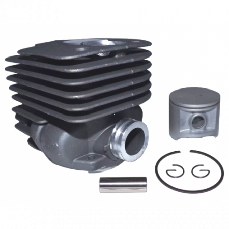 Cilindri / capace cilindri / cartere - Kit cilindru pentru Husqvarna 365 cu diametrul de 48 mm, cu admisie rotunda