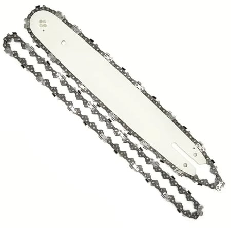 Lama drujba + 2 lanturi 25 dinti pas 3/8 35cm [1]