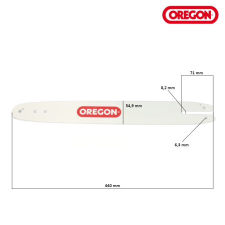 Lama drujba Oregon 27.5 dinti - pas 3/8 - 40cm - 1.3mm [1]