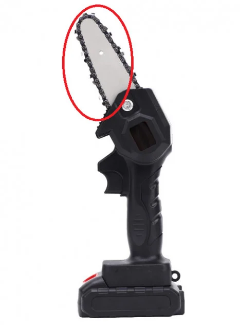 Lama si 2 lanturi pentru mini fierastrau cu acumulator [2]