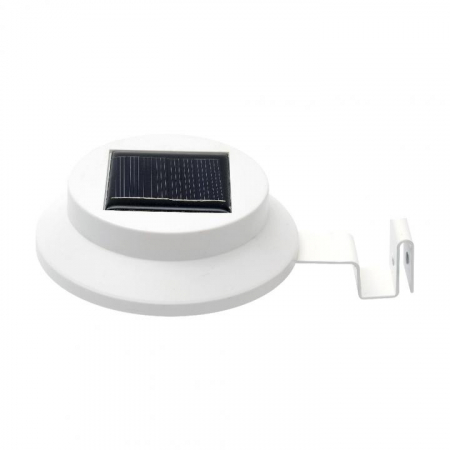 Iluminare - Lampa de perete cu panou solar, 3 Led-uri albe, pornire/oprire automata, 600 mAh, luminozitate ridicata