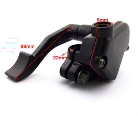 Maneta acceleratie + bloc lumini ATV 110cc (model1) [1]