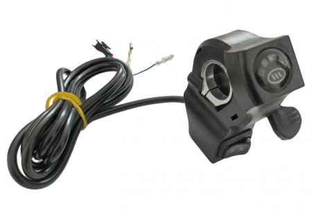  Piese kit conversie bicicleta electrica - Maneta acceleratie "la deget" bicicleta / trotineta electrica (model 5) 48V