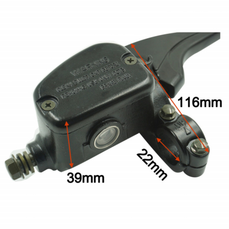 Maneta frana hidraulica ATV dreapta (cu blocator) [1]