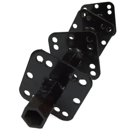  Roti motosapa, motocultor si componente  - Manicot freza motosapa (4 sectiuni - 40cm - Hexagon 23mm)