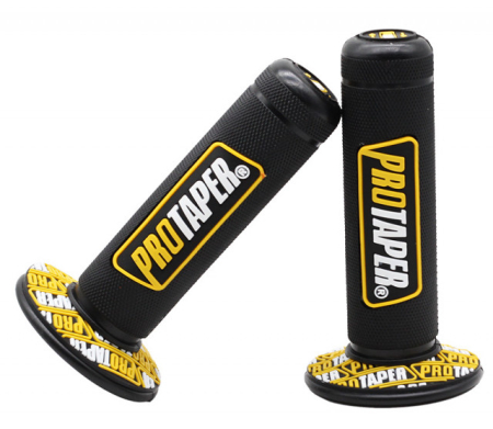  Accesorii scuter  - Mansoane acceleratie cross Pro Taper (galbene)