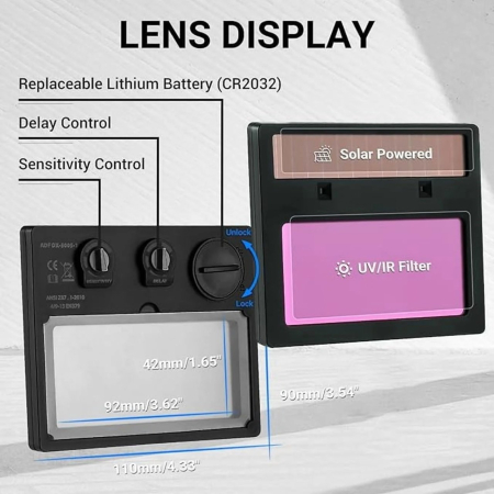 Masca de sudura automata cu cristale lichide (Eagle 9-13) [1]