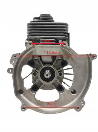  Piese motor motocoasa  - Motor complet motocoasa TL 52 (piston de 40mm)