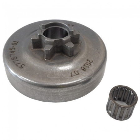 Piese drujba  - Oala ambreiaj drujba Husqvarna 135, 140 stea (pas 3/8") Originala