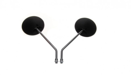  Caroserie scuter  - Oglinzi scuter rotunde negre