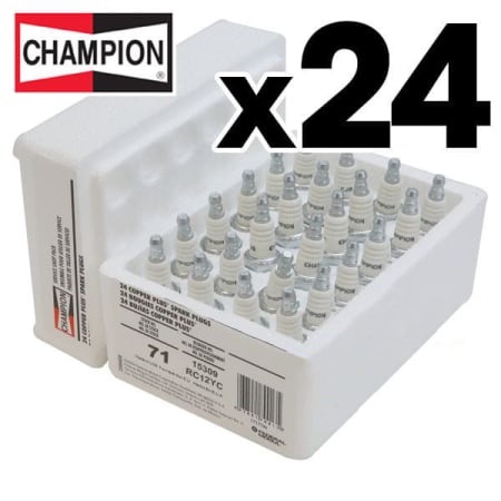 Piese generatoare  - Pachet 24 buc bujii motoutilaj Champion RC12YC